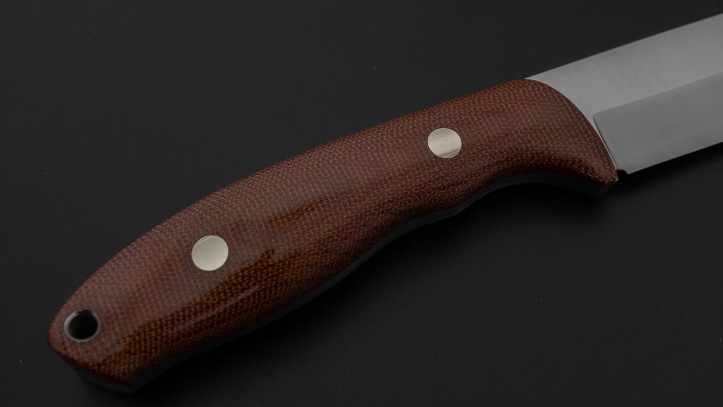 モキナイフ バーグ ナチュラルブラウンハンドル