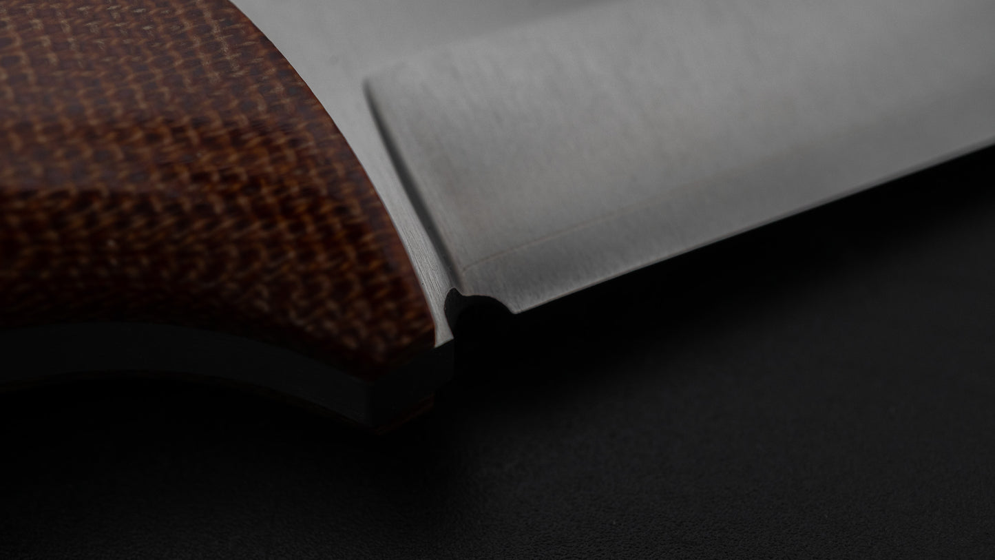 モキナイフ バーグ ナチュラルブラウンハンドル