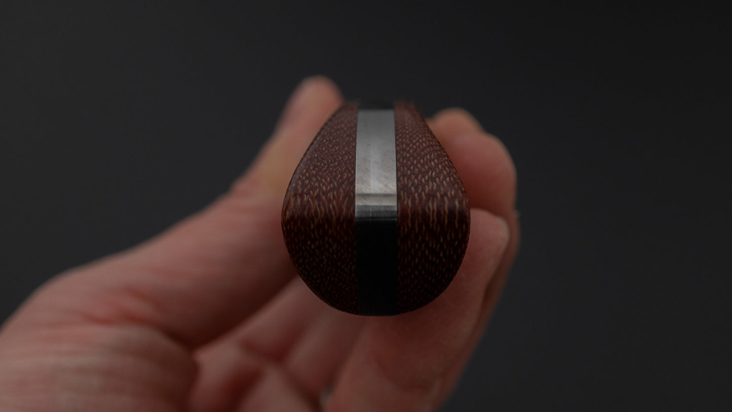 モキナイフ バーグ ナチュラルブラウンハンドル