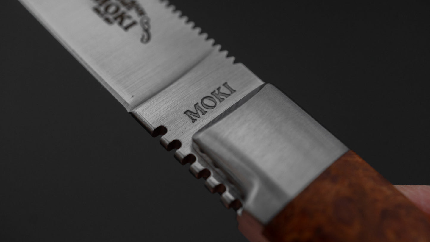 MOKI Trout & Bird 2.0 VG-XEOS Fixed Blade Quince Handle