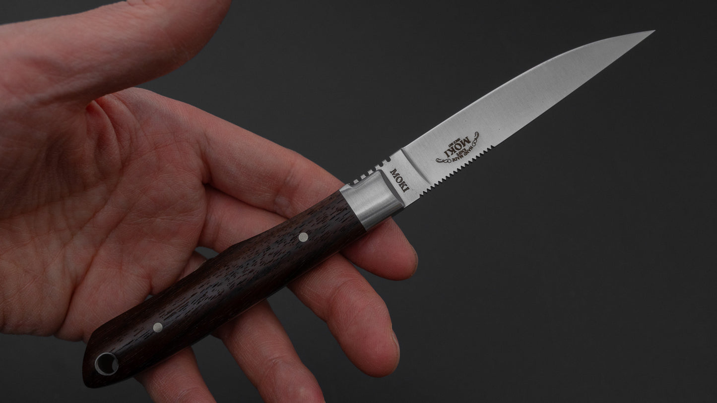 MOKI Trout & Bird 2.0 Fixed Blade Rosewood Handle