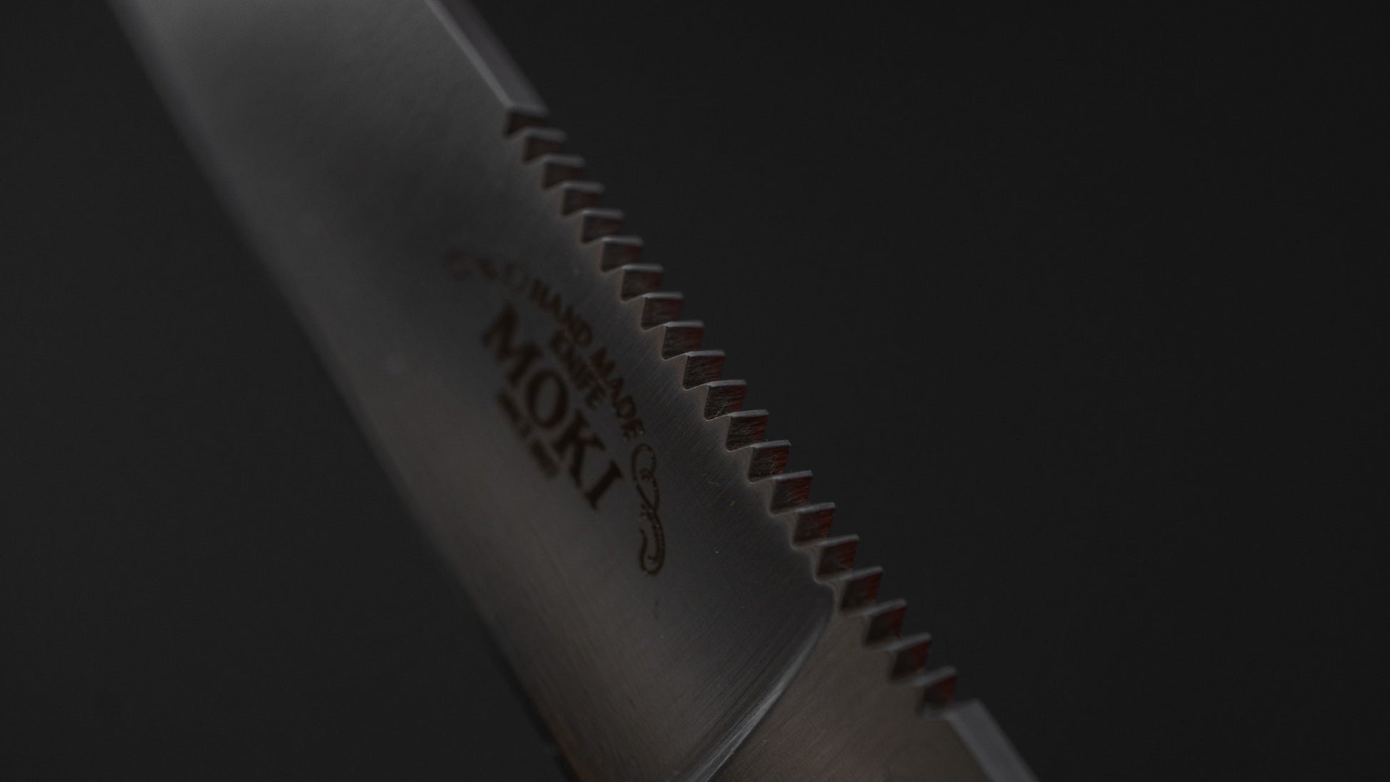 MOKI Trout & Bird 2.0 Fixed Blade Rosewood Handle