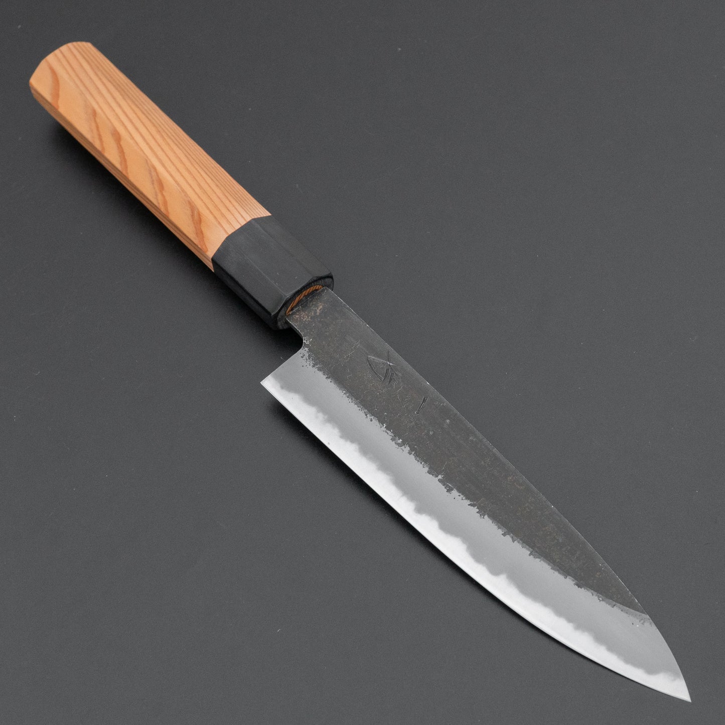 Hitohira Hinode Nashiji White #2 Petty 150mm Yakusugi Cedar Handle