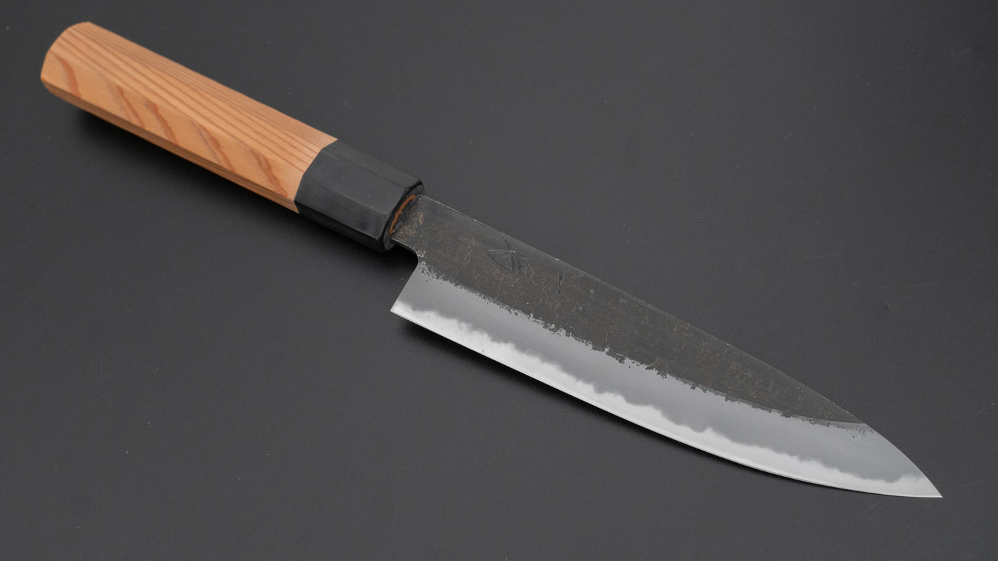 Hitohira Hinode Nashiji White #2 Petty 150mm Yakusugi Cedar Handle