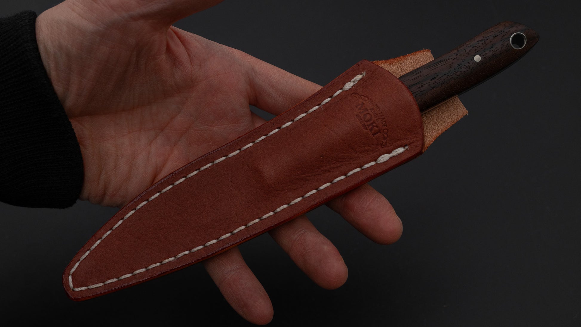 MOKI Trout & Bird 2.0 Fixed Blade Rosewood Handle