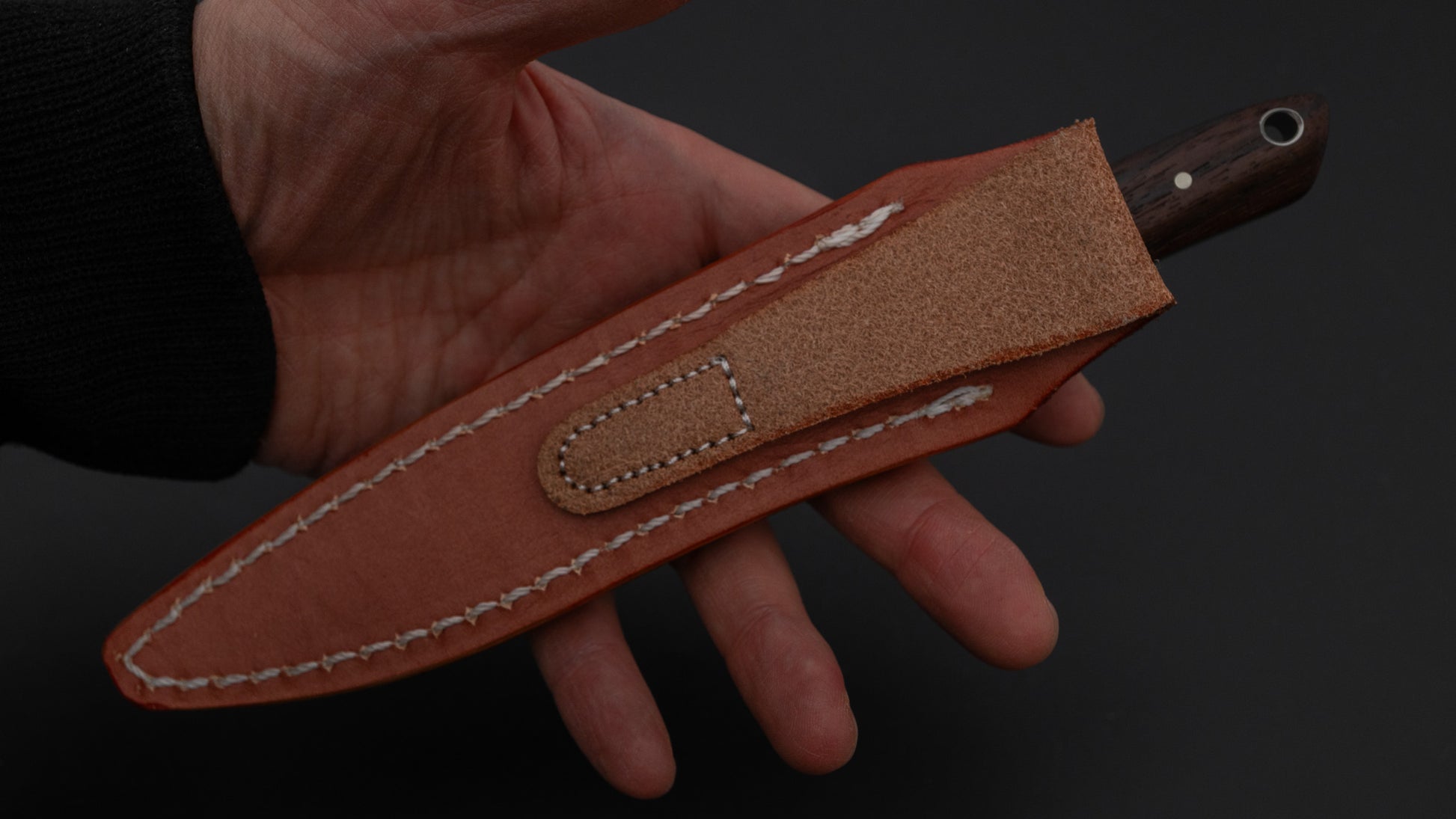 MOKI Trout & Bird 2.0 Fixed Blade Rosewood Handle