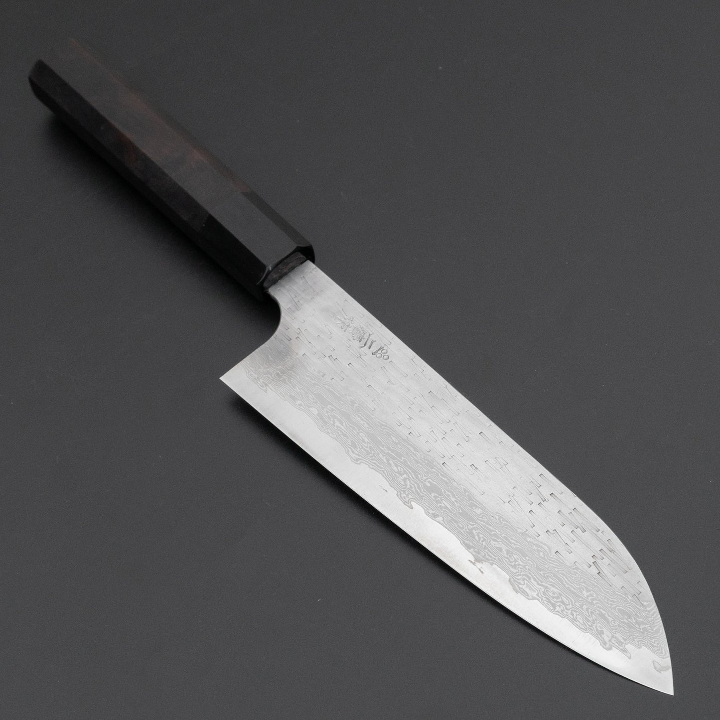 Nigara VG XEOS Santoku 170mm Ebony Handle