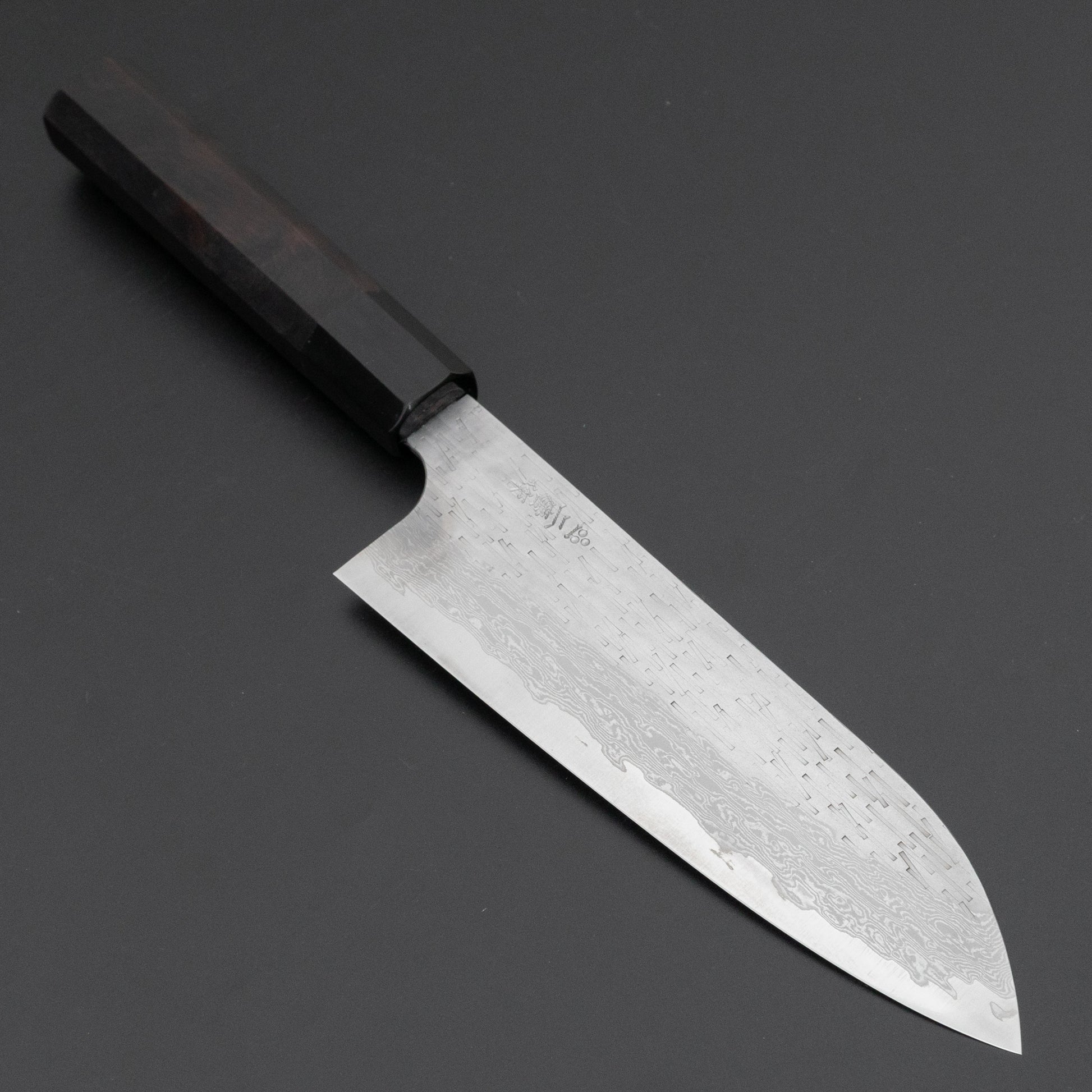 Nigara VG XEOS Santoku 185mm Ebony Handle