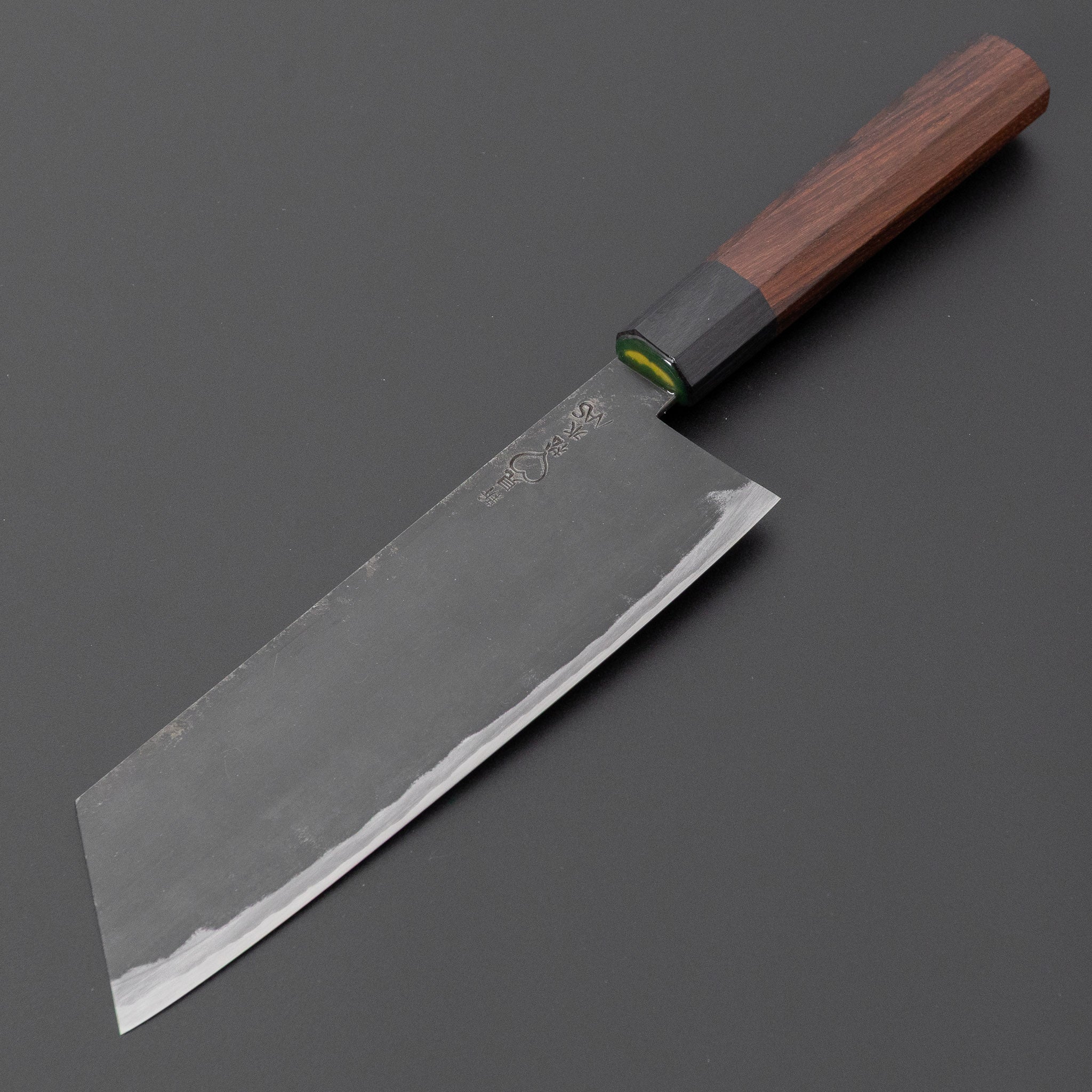 武田刃物　NAS牛刀　180mm 包丁　新見　松水　黒打　青紙スーパー　未使用 武田刃物 – HITOHIRA
