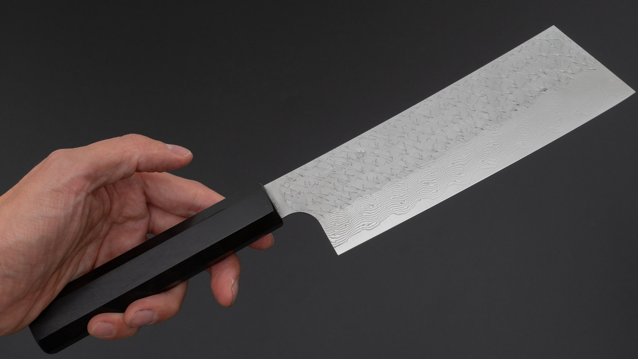 二唐刃物鍛造所 SGSTRIX 菜切 180mm 黒檀柄 – ひとひら | HITOHIRA