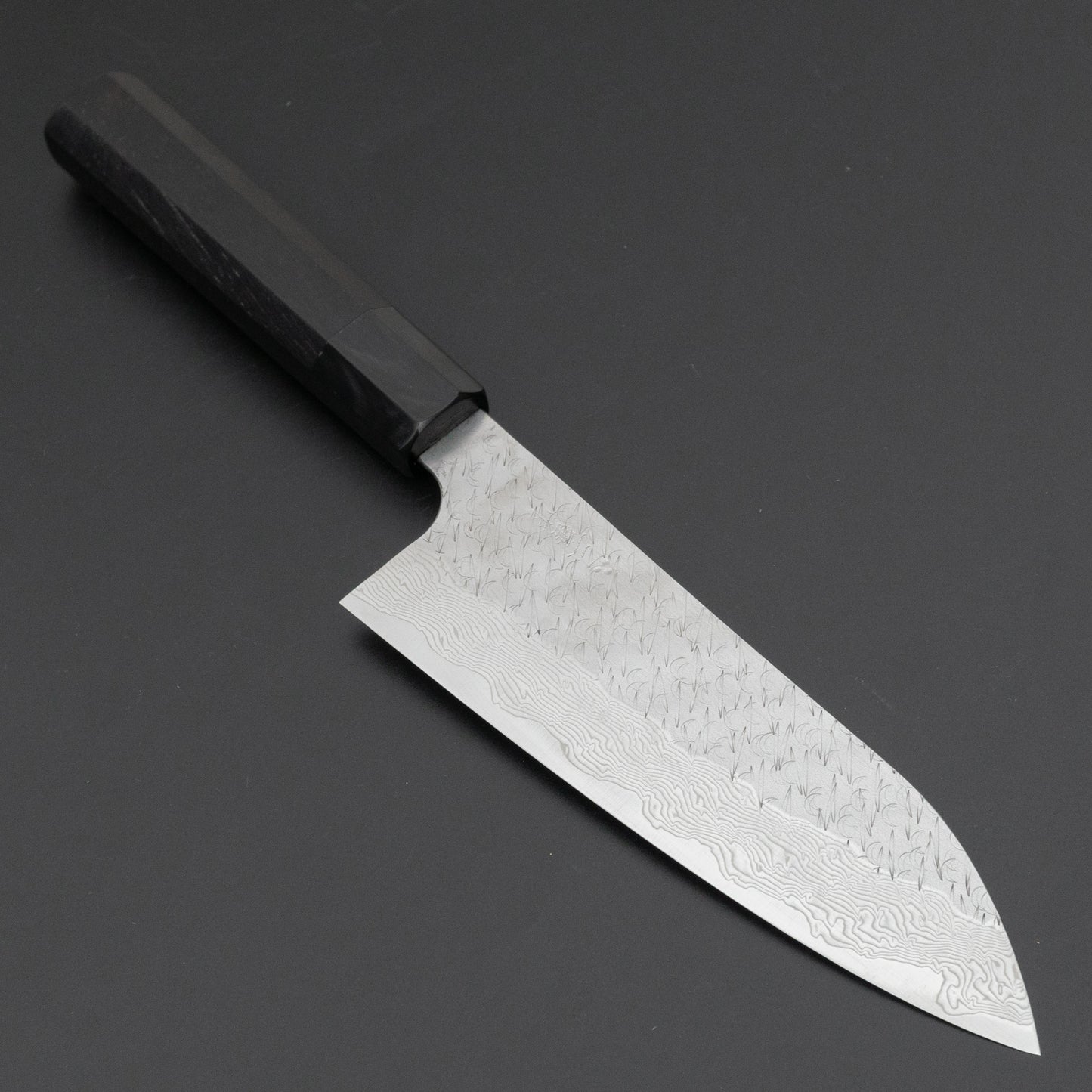 Nigara SG STRIX Santoku 180mm Ebony Handle