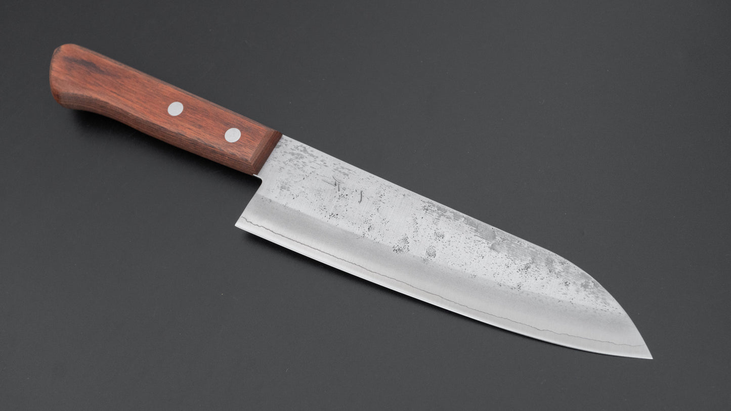 Hitohira S3 Nashiji Santoku 165mm Pakka Handle (No Bolster)