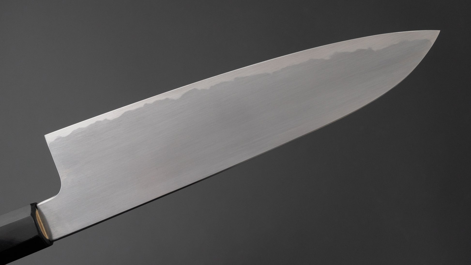 Hitohira Gorobei Rikichi White #2 Kasumi Gyuto 210mm Ho Wood Handle - HITOHIRA