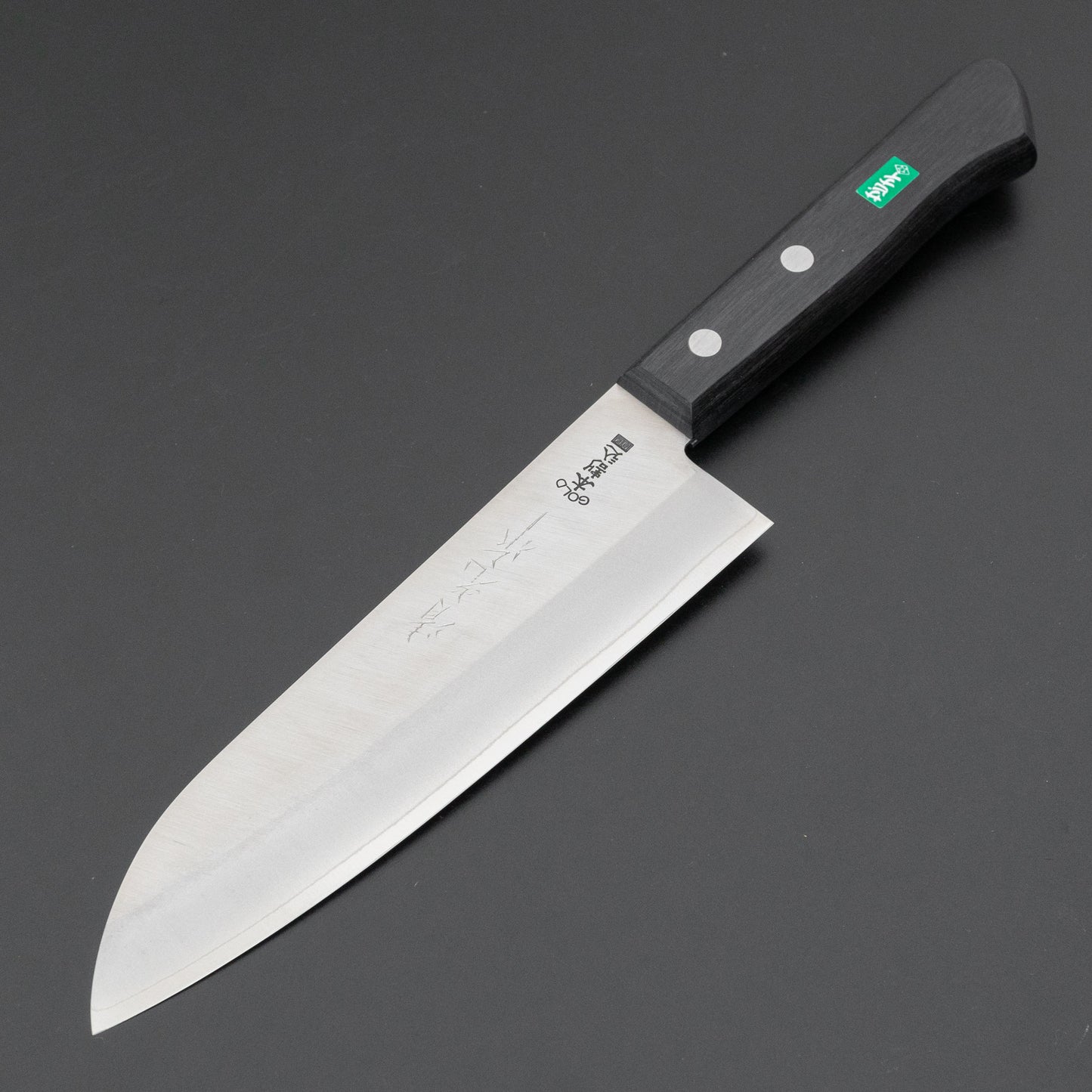 Morihei Kiyomitsu 80G Santoku Pakka Handle