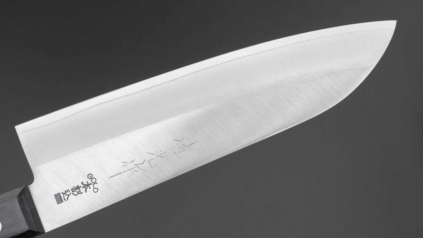 Morihei Kiyomitsu 80G Santoku Pakka Handle