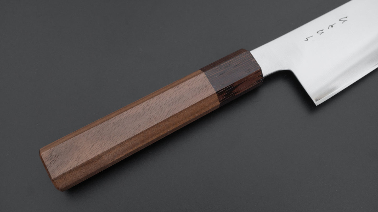 Hitohira KH Stainless Santoku 180mm Walnut Handle