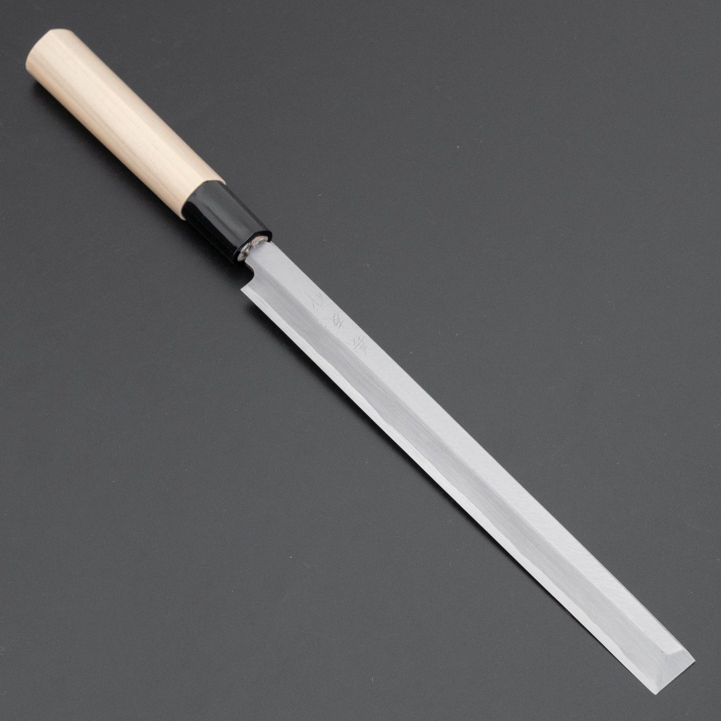 Morihei Yoshitomo Takobiki 210mm Poplar Handle