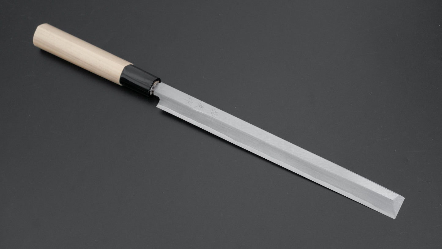 Morihei Yoshitomo Takobiki 210mm Poplar Handle