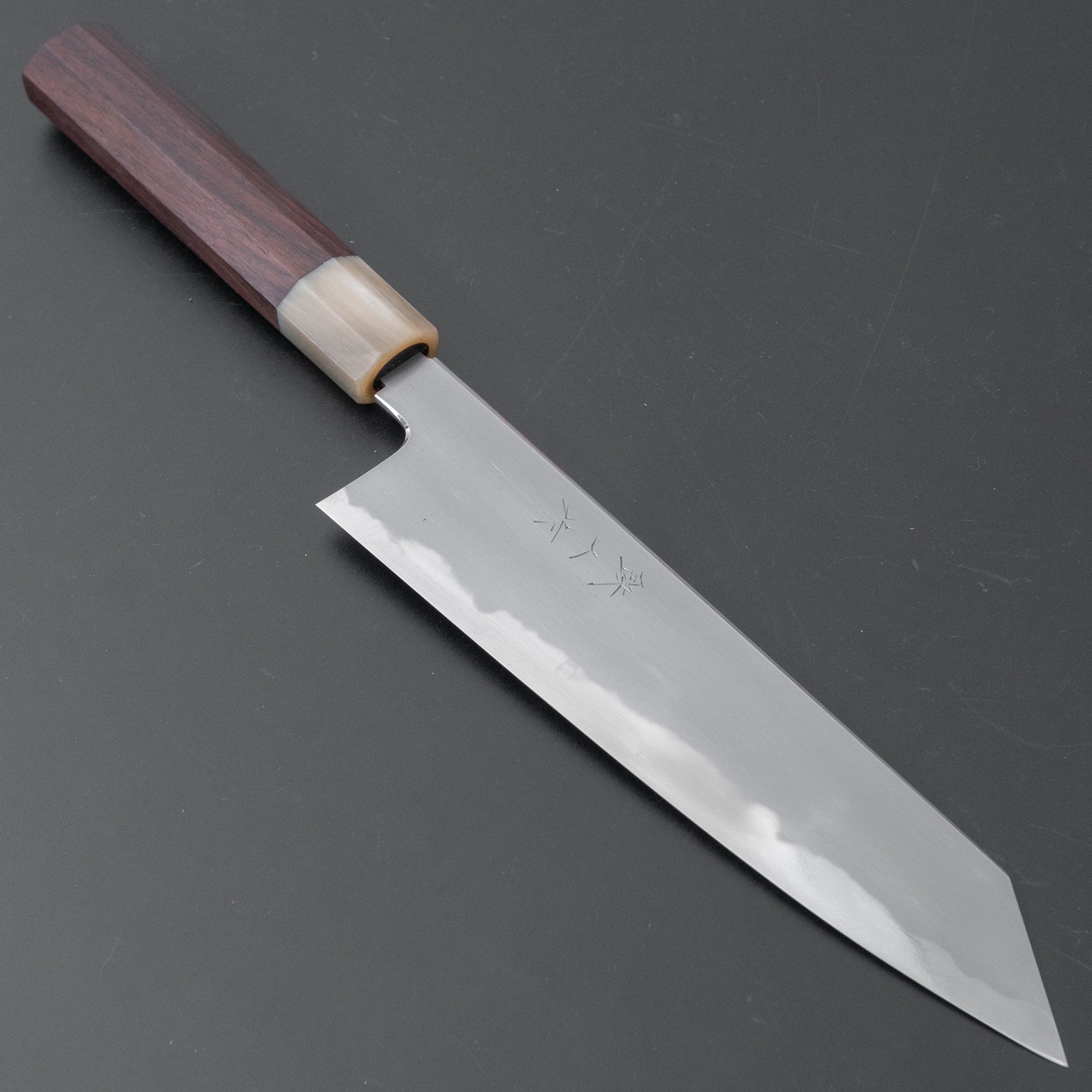 Tetsujin Blue #2 Kasumi Kiritsuke Gyuto 210mm Taihei Rosewood Handle - HITOHIRA