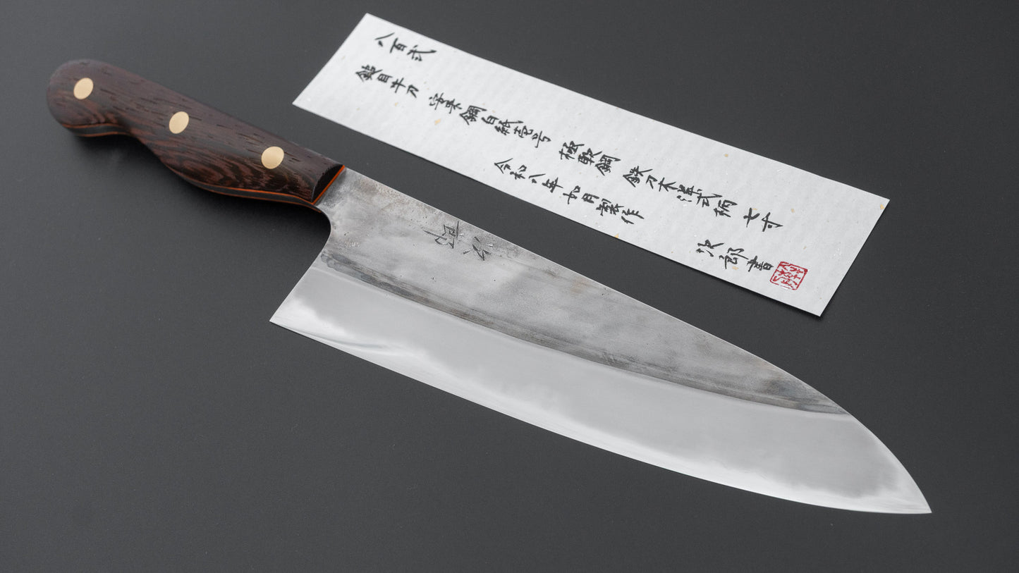 Jiro Tsuchime Yo Gyuto 210mm Tagayasan Handle (#802)
