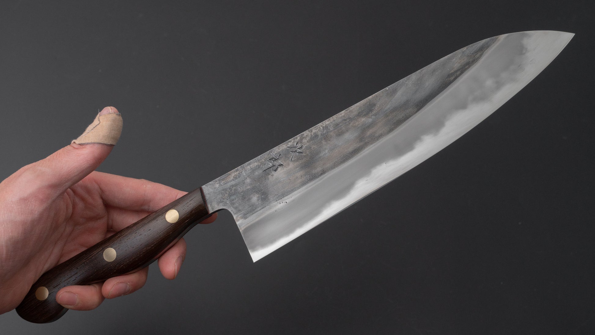 Jiro Tsuchime Yo Gyuto 225mm Tagayasan Handle (#472) - HITOHIRA