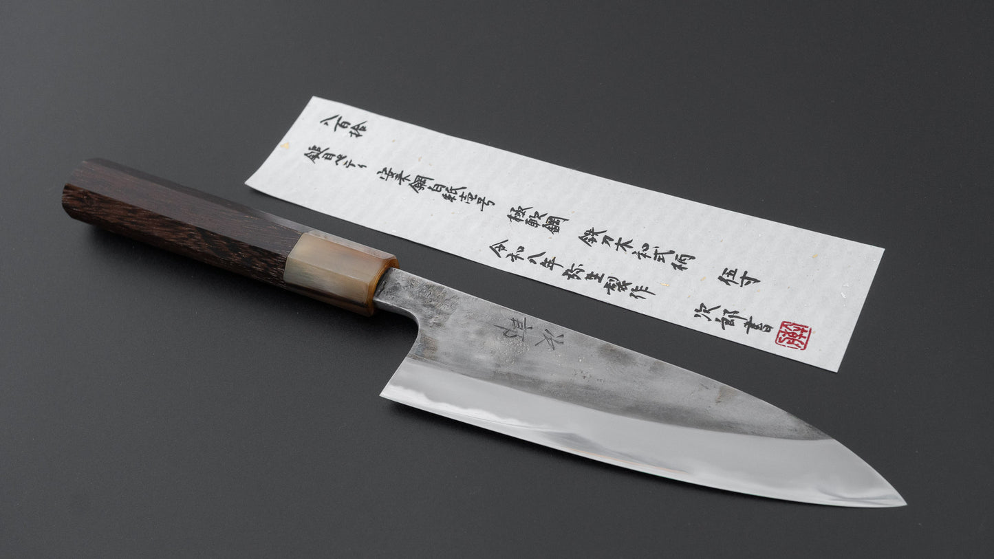 Jiro Tsuchime Wa Petty 150mm Taihei Tagayasan Handle (#810)