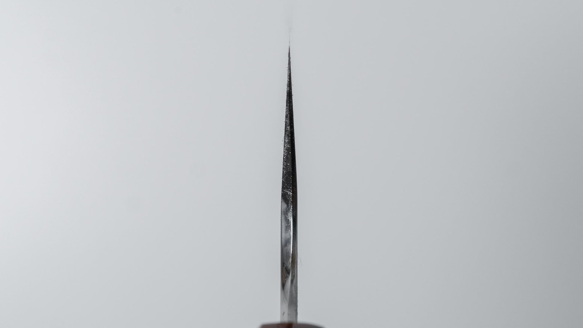 Hitohira Togashi White #1 Notaremon Mizu Honyaki Gyuto 240mm Taihei Makassar Ebony Handle (#128/ Saya)