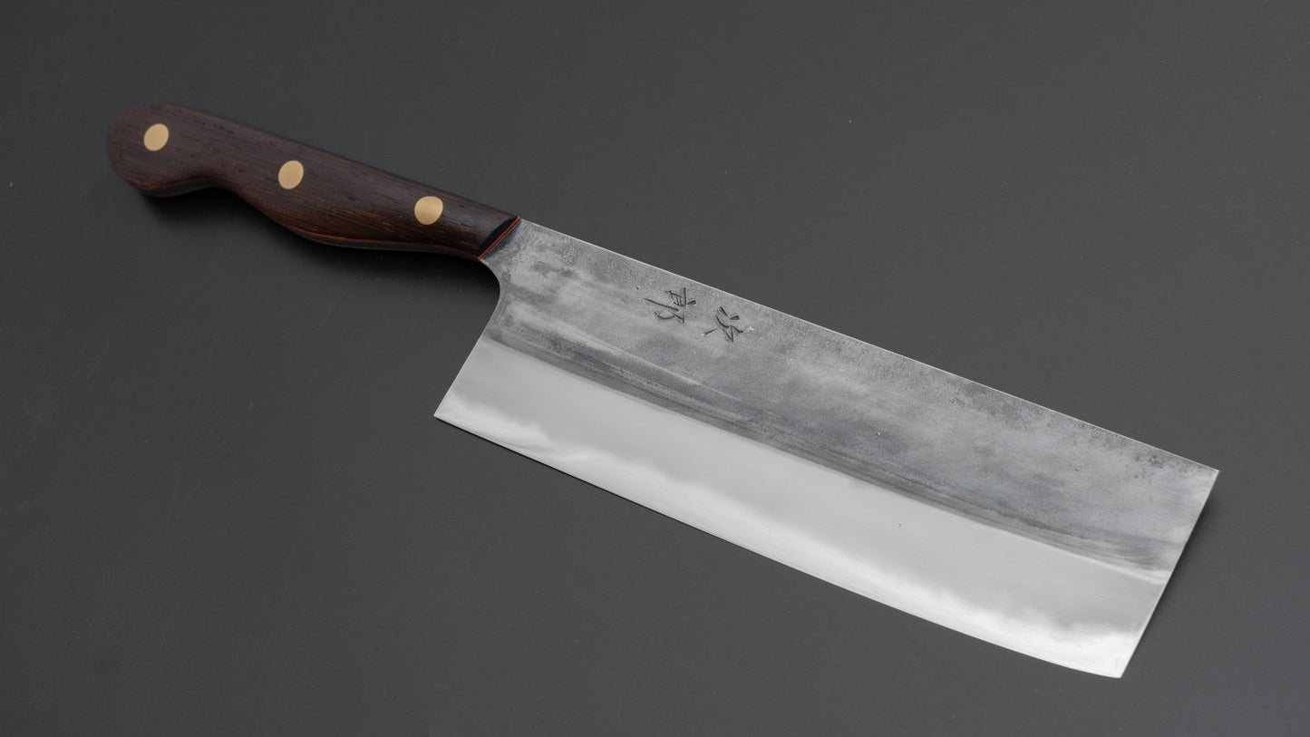 Jiro Tsuchime Yo Nakiri 180mm Tagayasan Handle (#652)