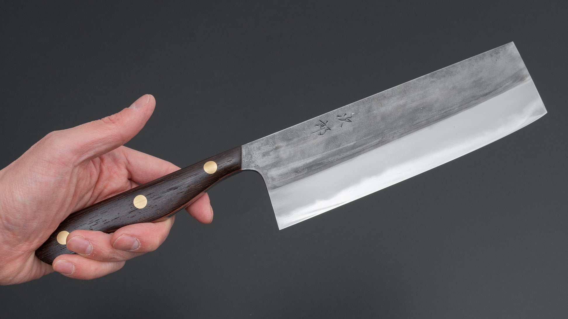 Jiro Tsuchime Yo Nakiri 180mm Tagayasan Handle (#652)
