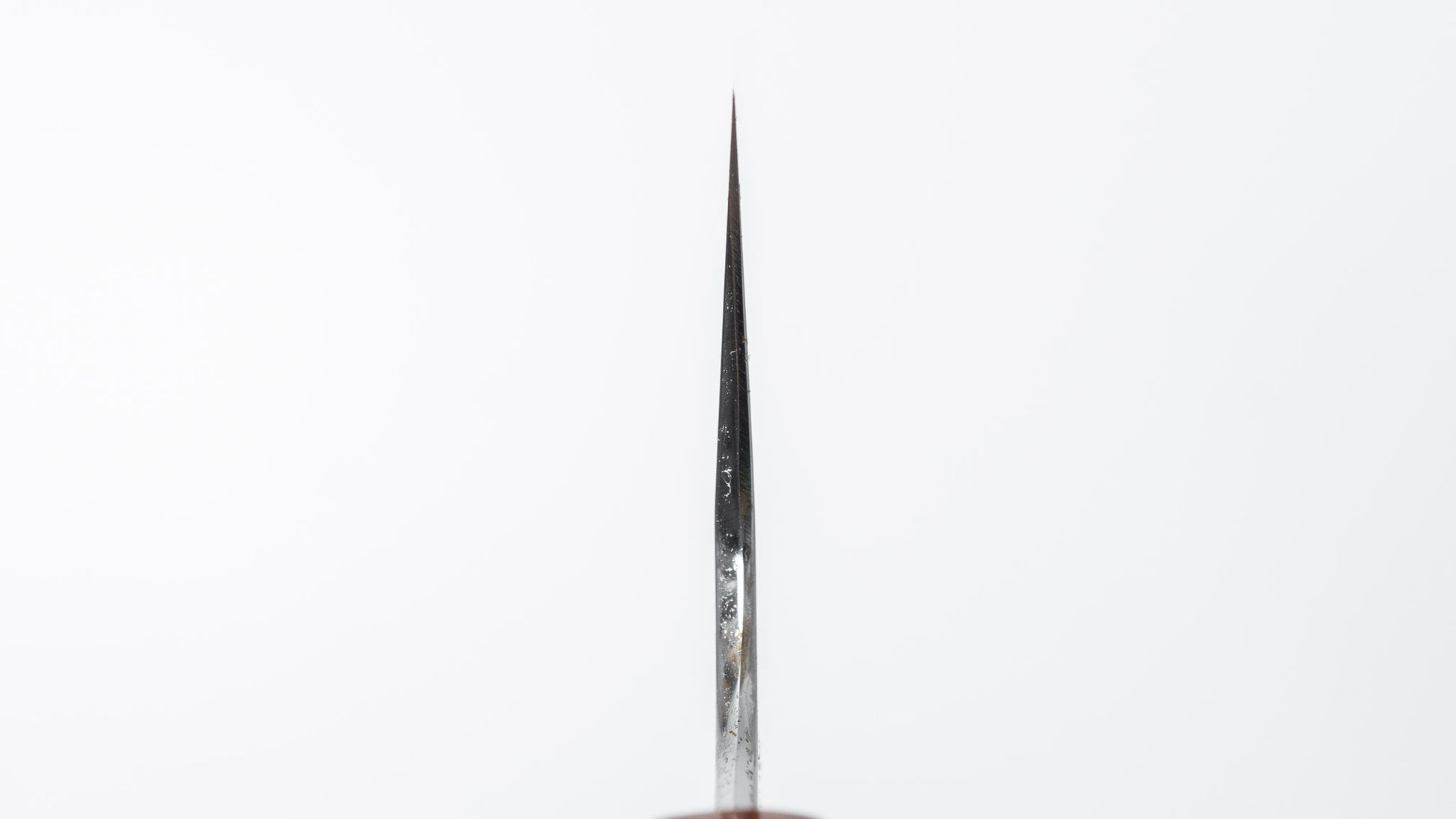 Hitohira Togashi White #1 Notaremon Mizu Honyaki Gyuto 240mm Taihei Makassar Ebony Handle (#129/ Saya)