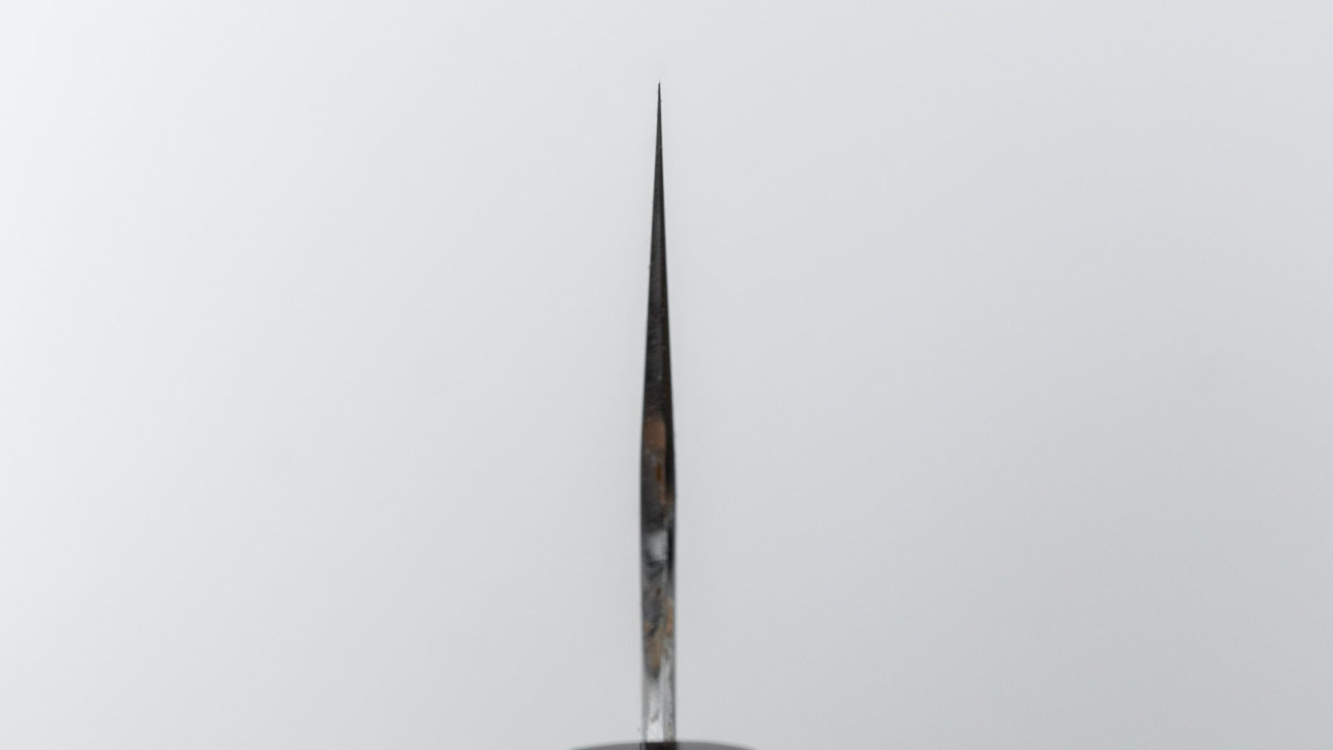 Hitohira Togashi White #1 Notaremon Mizu Honyaki Santoku 180mm Taihei Makassar Ebony Handle (#130/ Saya)