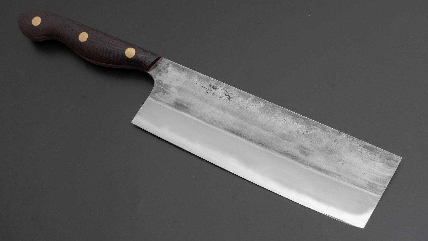 Jiro Tsuchime Yo Nakiri 180mm Tagayasan Handle (#654)