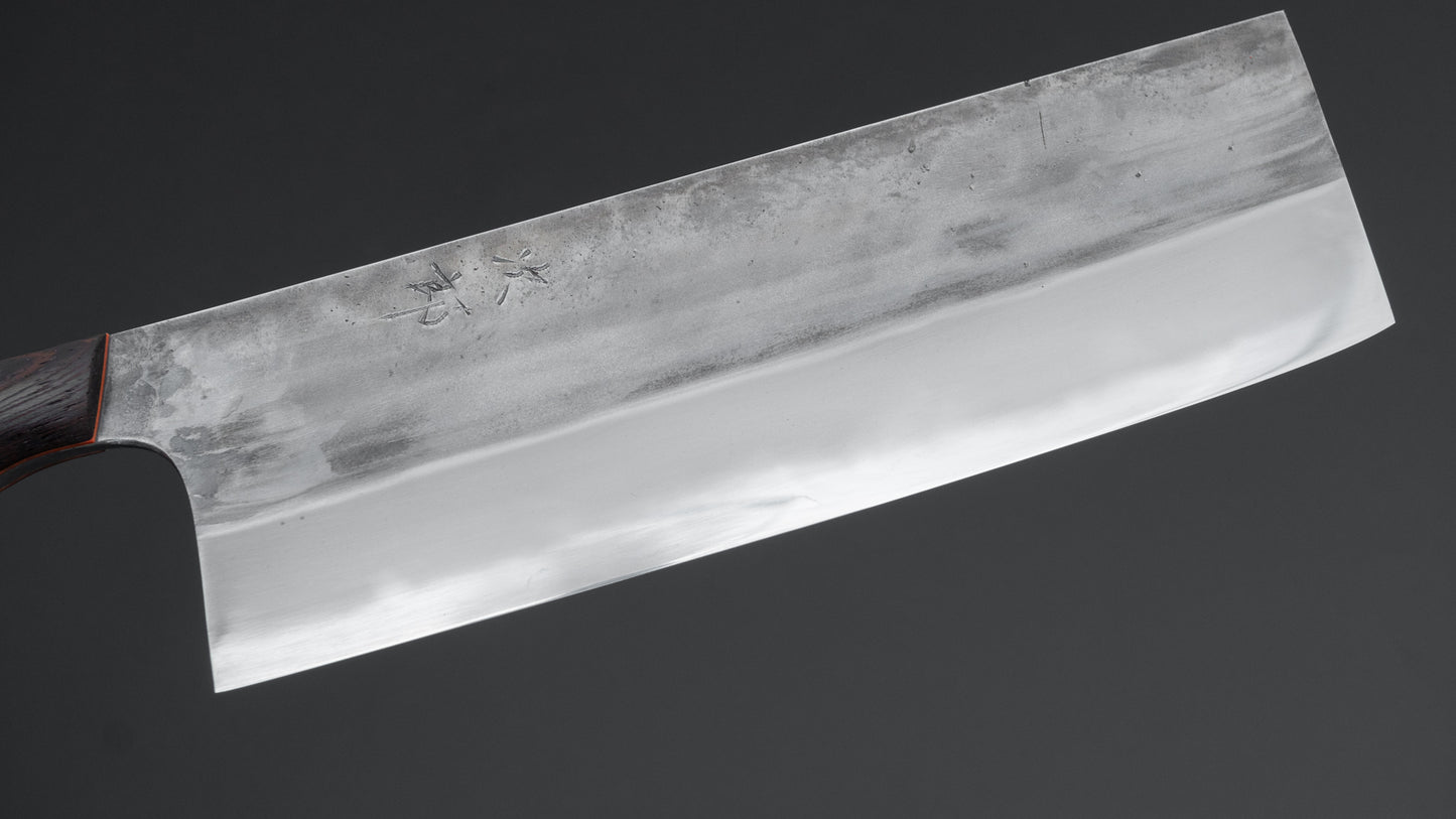 Jiro Tsuchime Yo Nakiri 180mm Tagayasan Handle (#654)