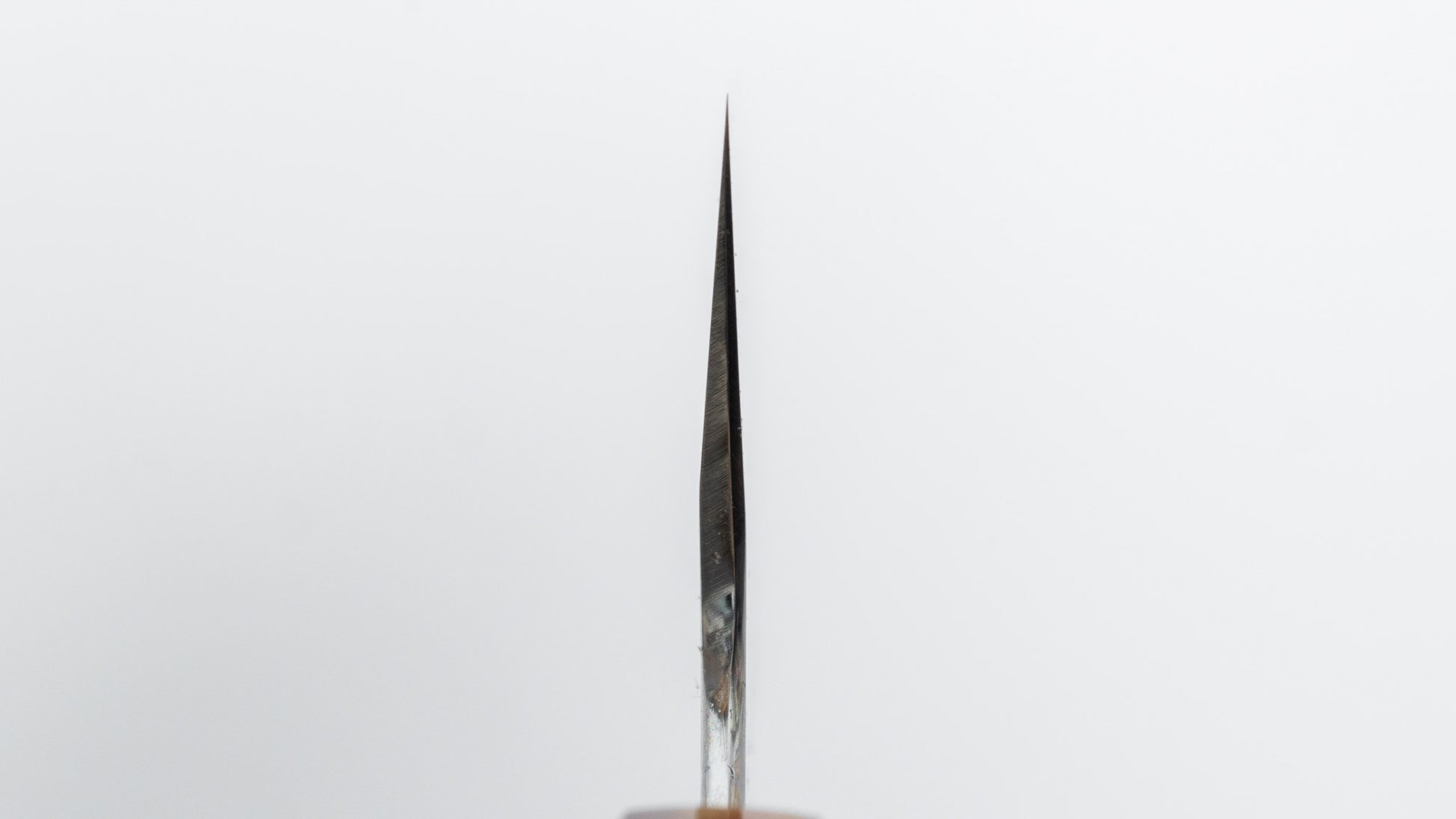 Hitohira Togashi White #1 Notaremon Mizu Honyaki Santoku 180mm Taihei Makassar Ebony Handle (#131/ Saya)