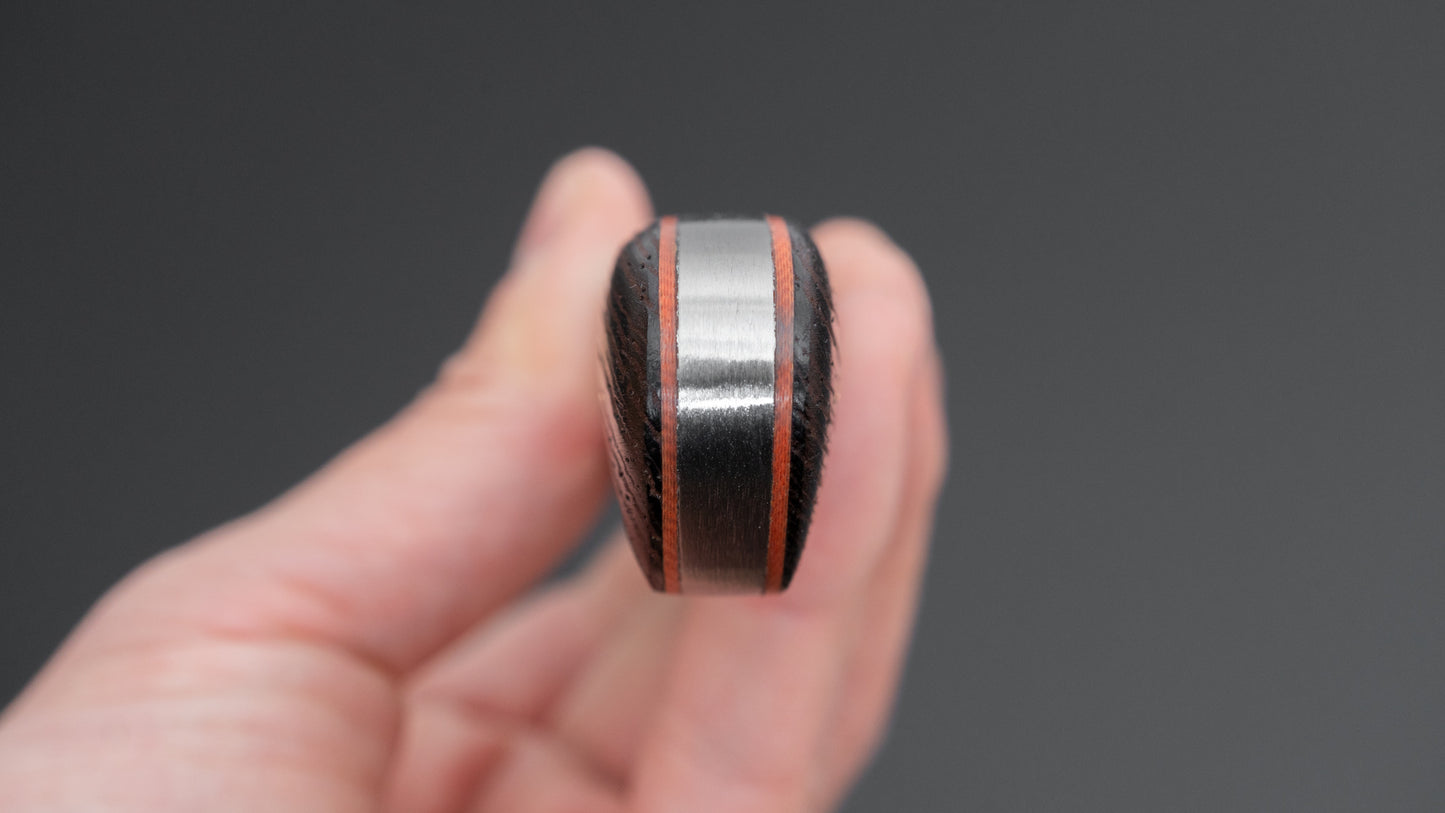 Jiro Tsuchime Yo Nakiri 180mm Tagayasan Handle (#654)