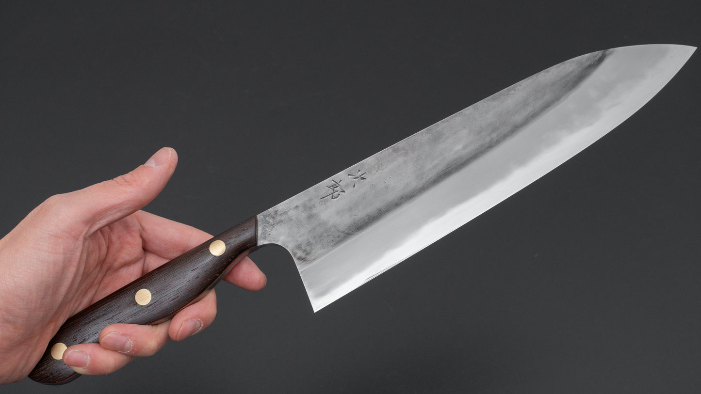 Jiro Tsuchime Yo Gyuto 240mm Tagayasan Handle (#658)