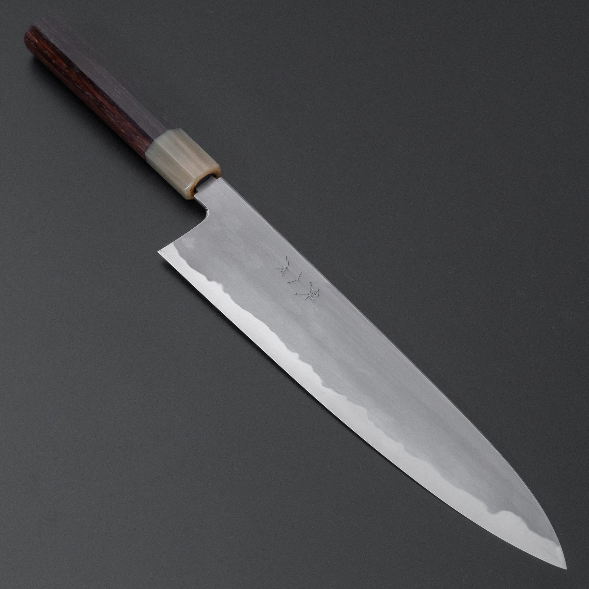 Tetsujin Blue #2 Kasumi Gyuto 270mm Taihei Rosewood Handle - HITOHIRA