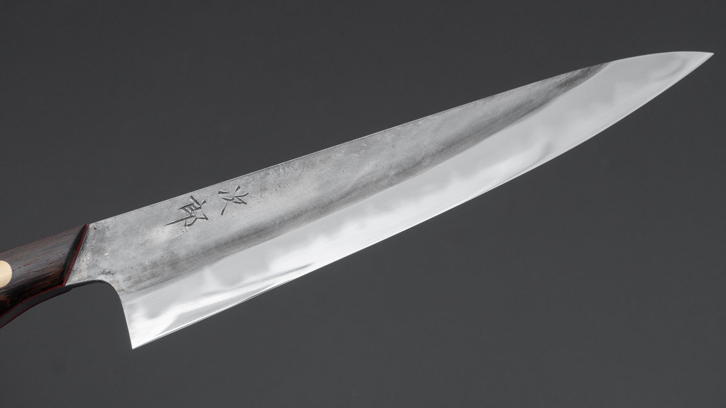 Jiro Tsuchime Yo Sujihiki 210mm Tagayasan Handle (#664)