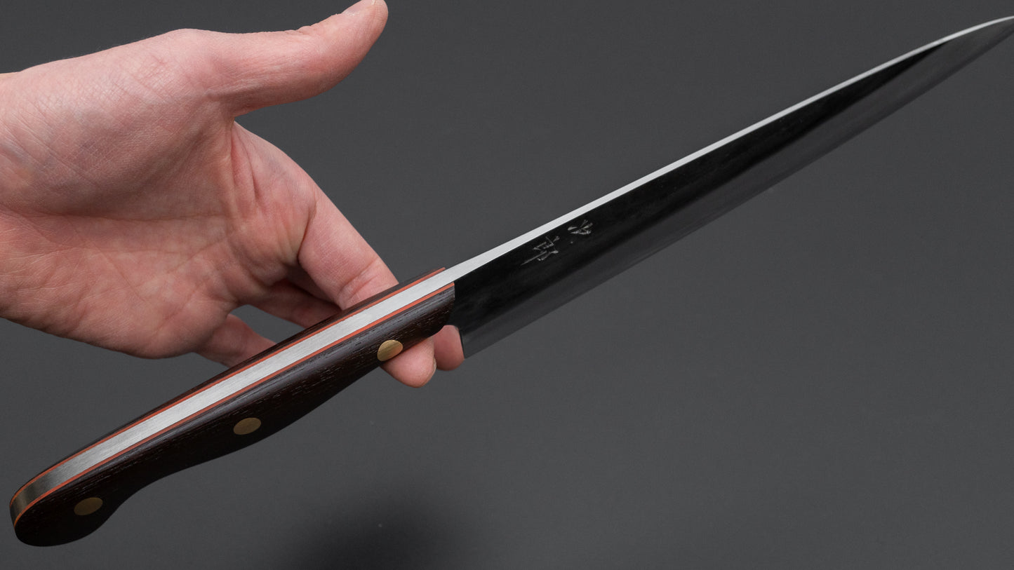 Jiro Tsuchime Yo Sujihiki 210mm Tagayasan Handle (#665)