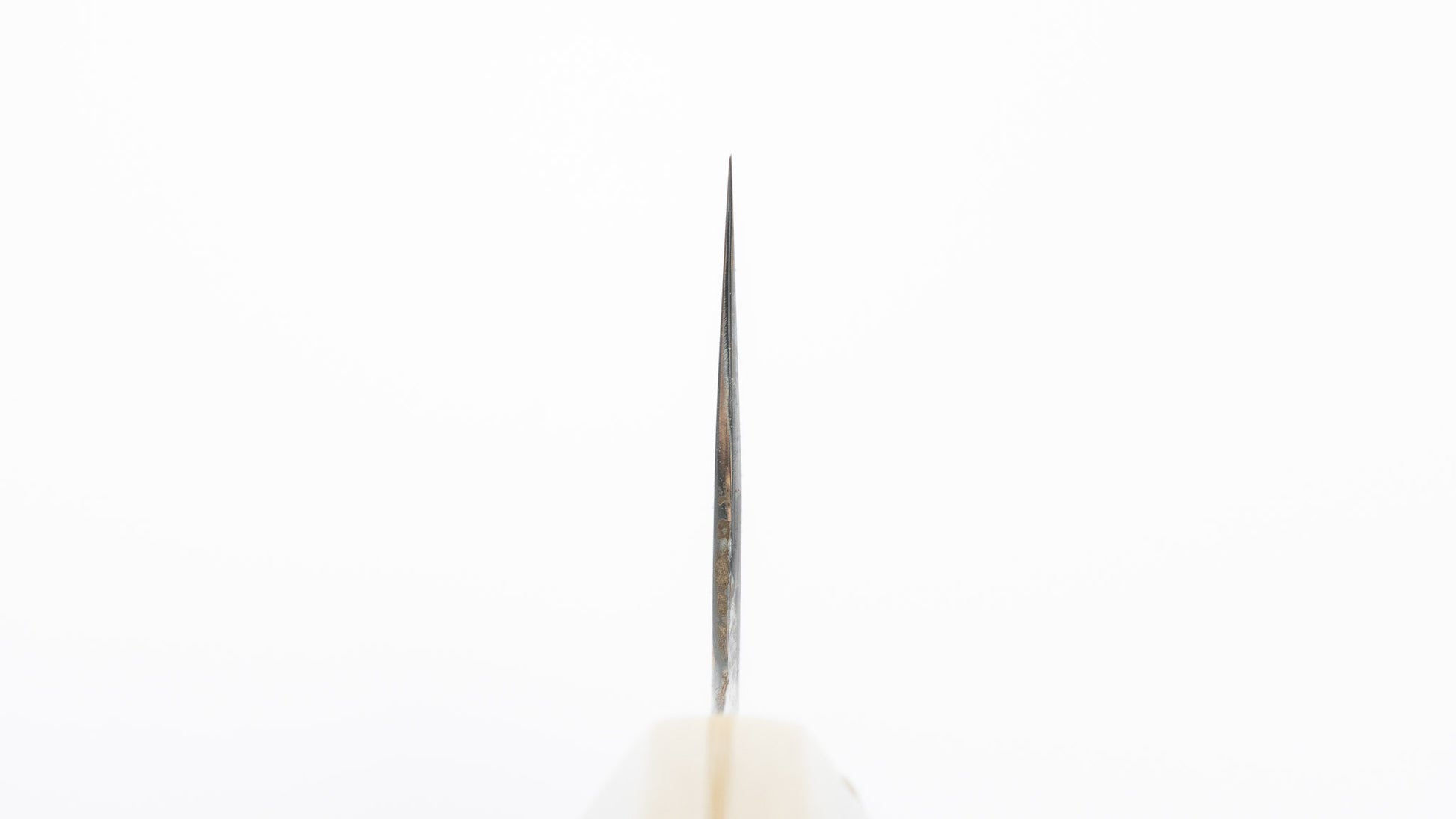 Hitohira Togashi White #1 Fuji Mizu Honyaki Santoku 180mm Ziricote Handle (#144/ Saya)