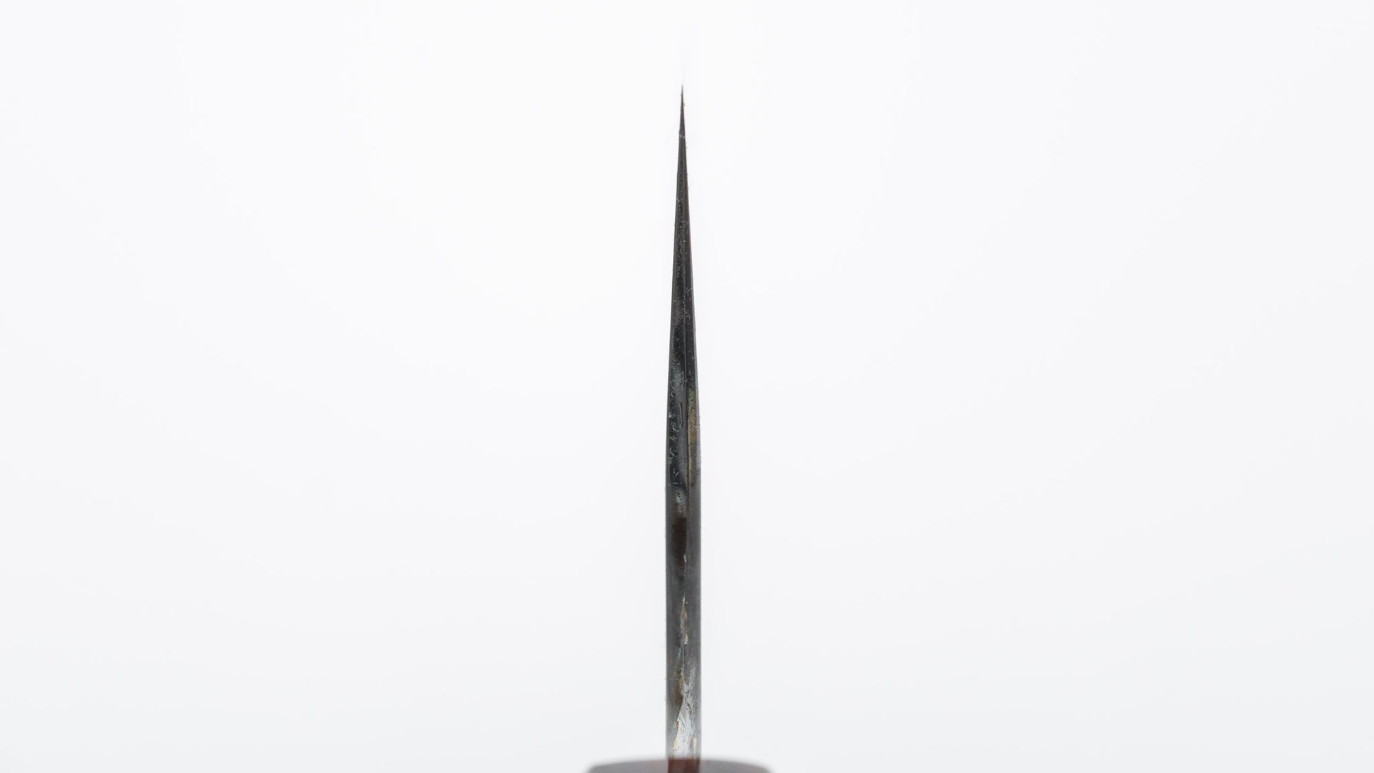 Hitohira Togashi White #1 Sanbonsugi Mizu Honyaki Santoku 180mm Taihei Makassar Ebony Handle (#148/ Saya)