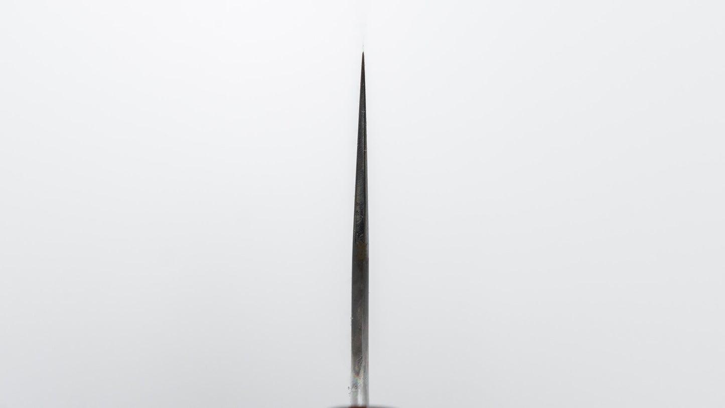 Hitohira Togashi White #1 Fuji Mizu Honyaki Gyuto 240mm Taihei Ebony Handle (#155/ Saya)