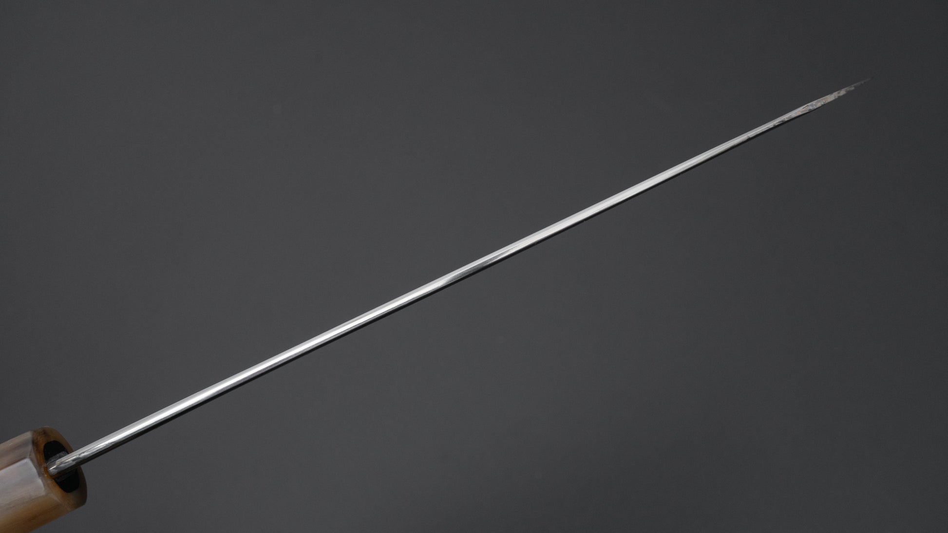 Hitohira Kikuchiyo Ren Silver #3 Santoku 180mm Ebony Handle