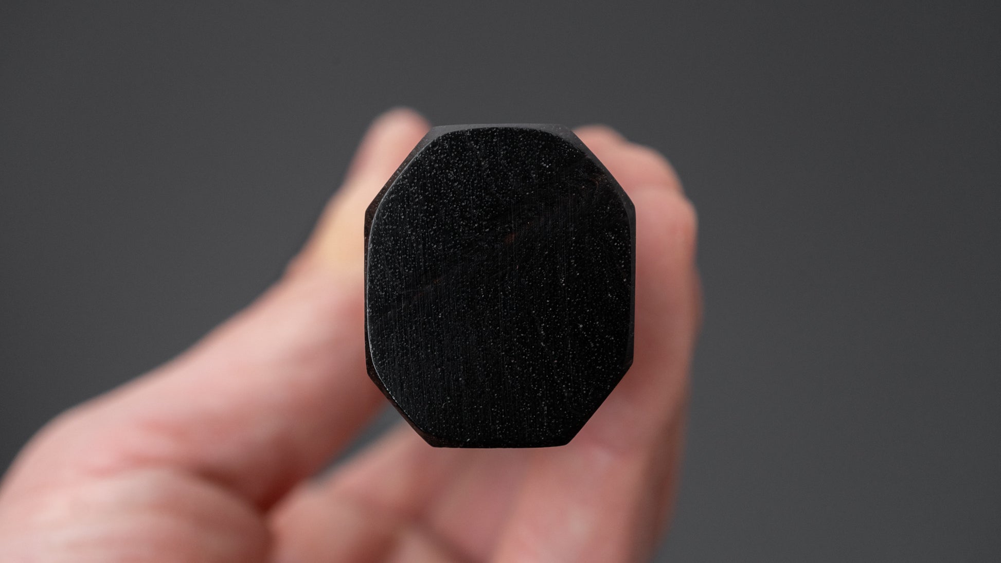 Hitohira Kikuchiyo Ren Blue #2 Santoku 180mm Ebony Handle