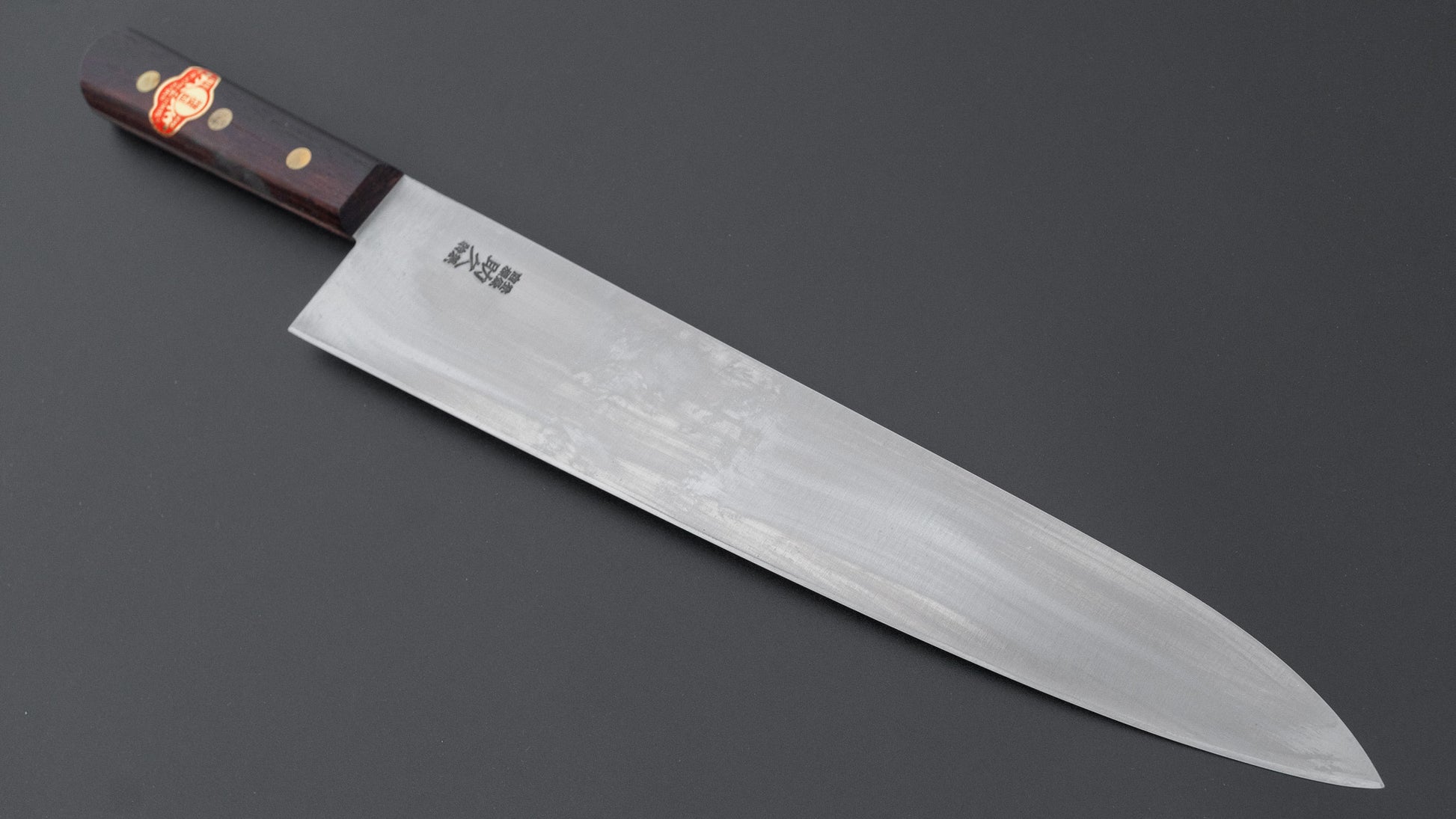 Sukehisa Special Forge Gyuto 330mm Rosewood Handle (No Bolster)