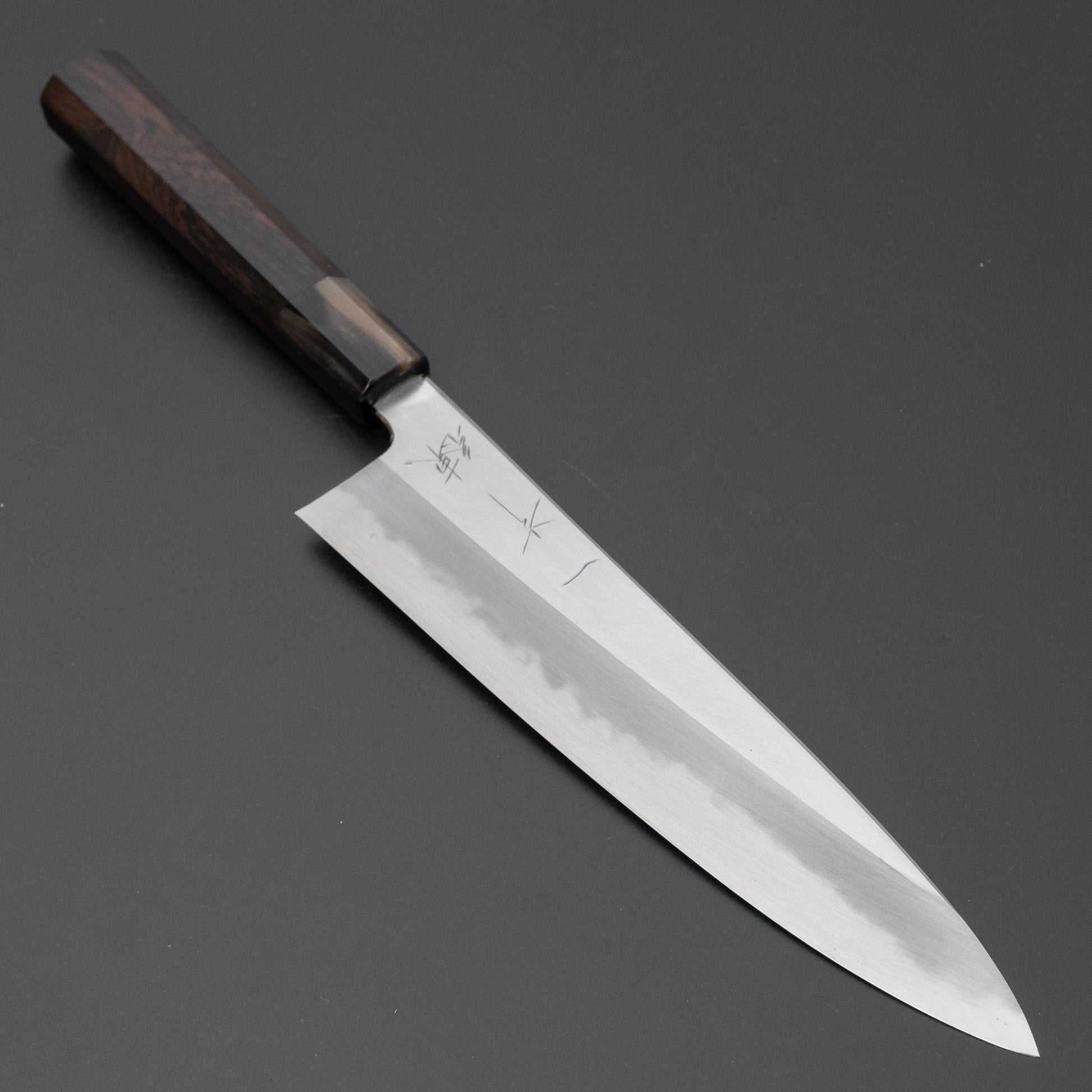 Hitohira Tanaka Ren White #2 Gyuto 210mm Ebony Handle