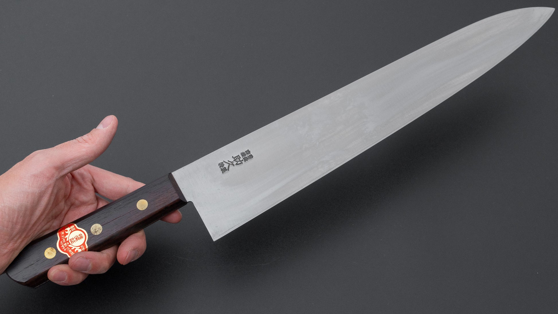 Sukehisa Special Forge Gyuto 330mm Rosewood Handle (No Bolster)
