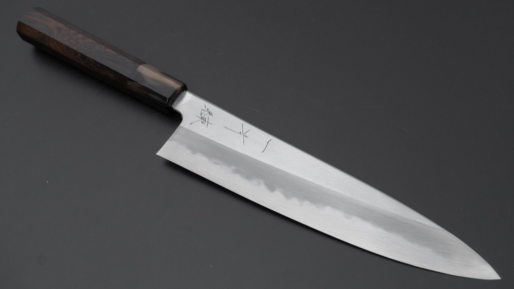 Hitohira Tanaka Ren White #2 Gyuto 210mm Ebony Handle