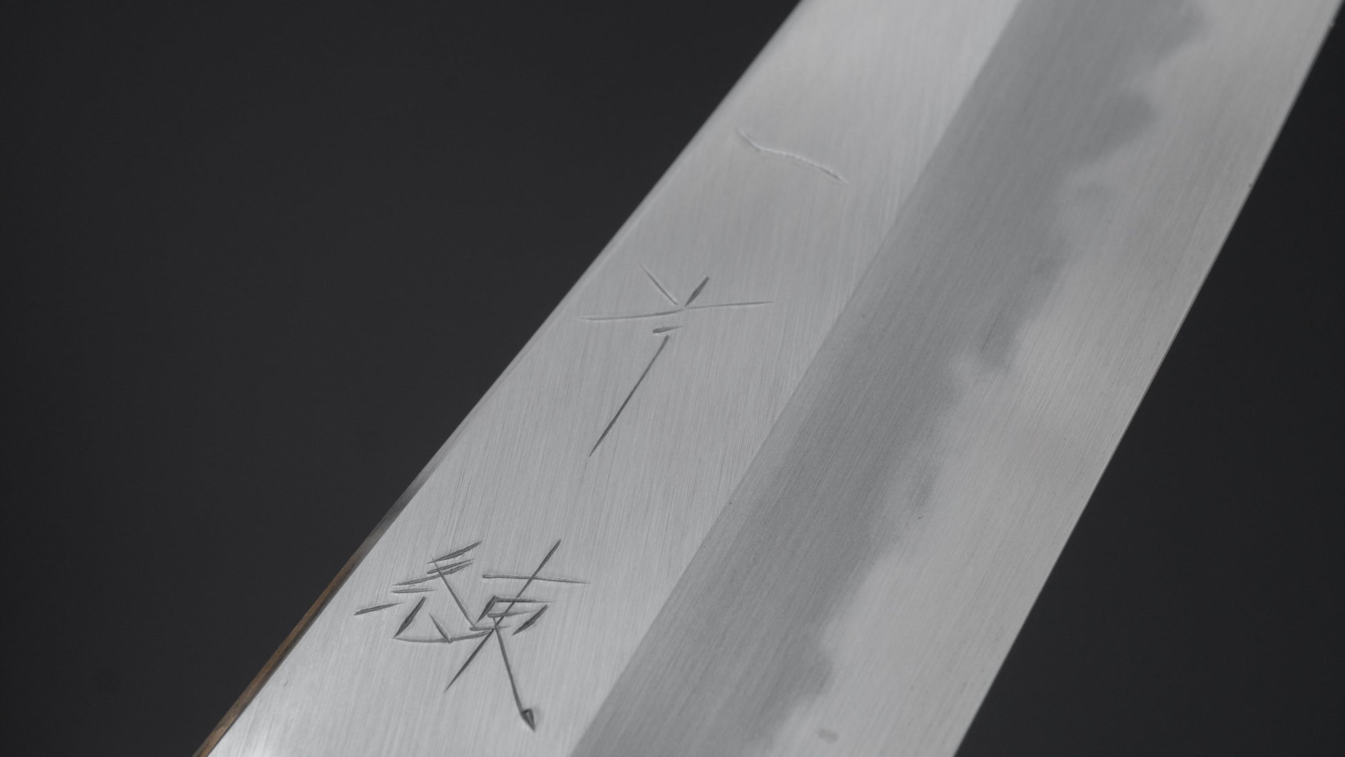 Hitohira Tanaka Ren White #2 Gyuto 210mm Ebony Handle