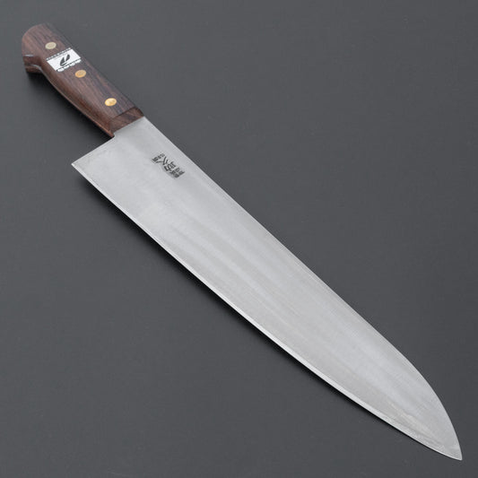 Sukehisa Nihonko Gyuto 330mm Rosewood Handle (No Bolster)